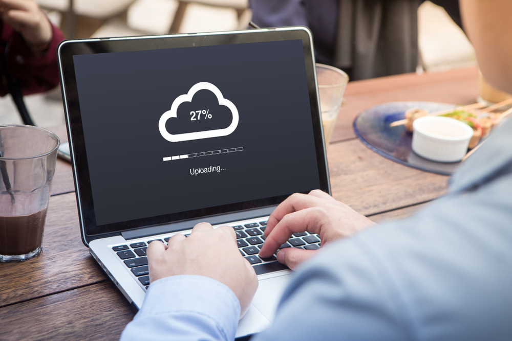 Cloud Backups progress